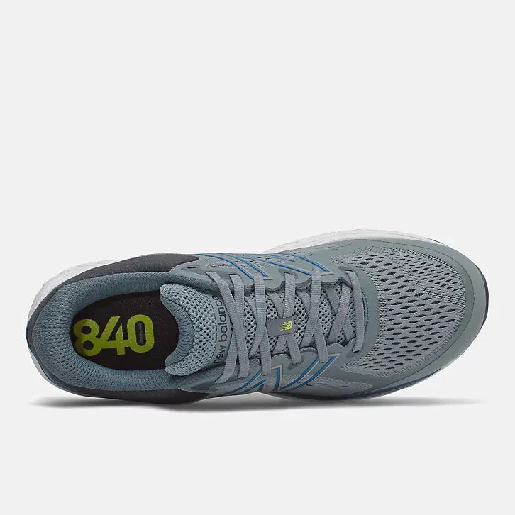 840v5 - Ocean Grey with Oxygen Blue