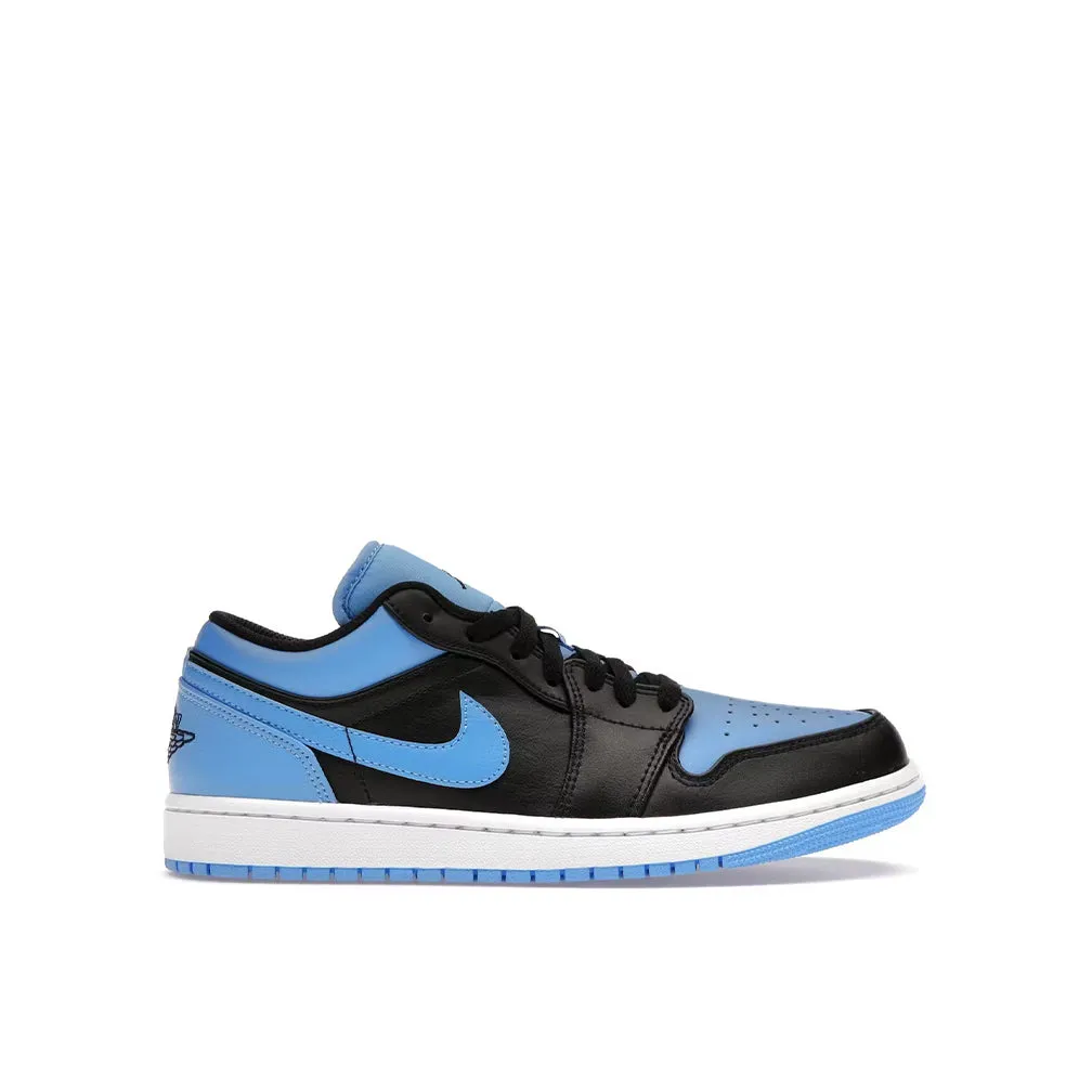 Air Jordan 1 Low Black University Blue