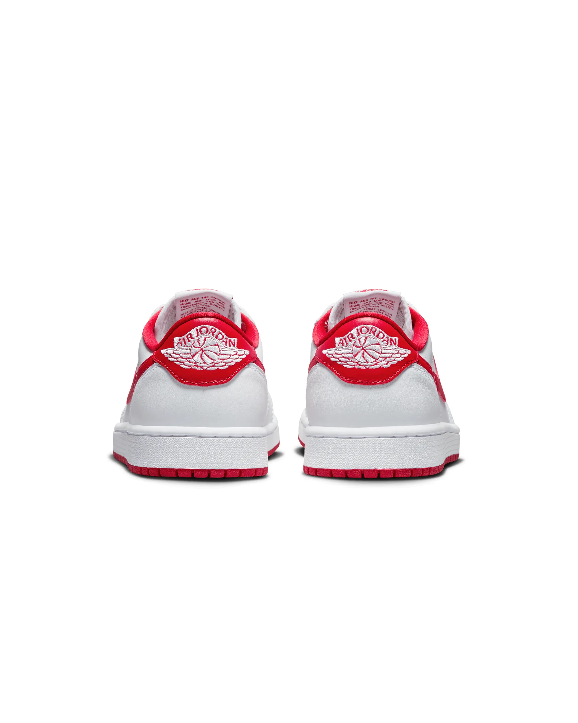 Air Jordan 1 Low OG - White / University Red