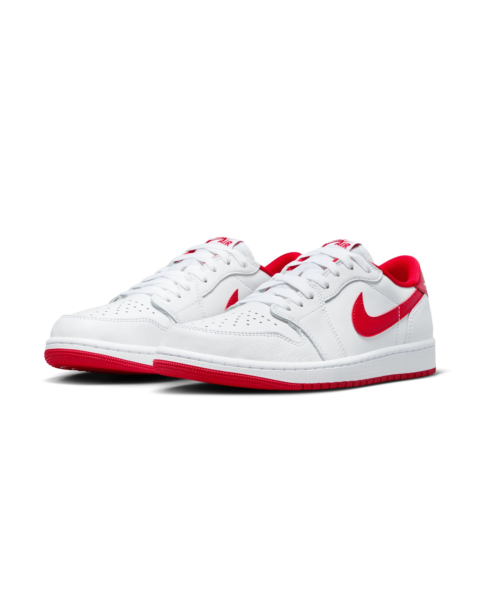 Air Jordan 1 Low OG - White / University Red