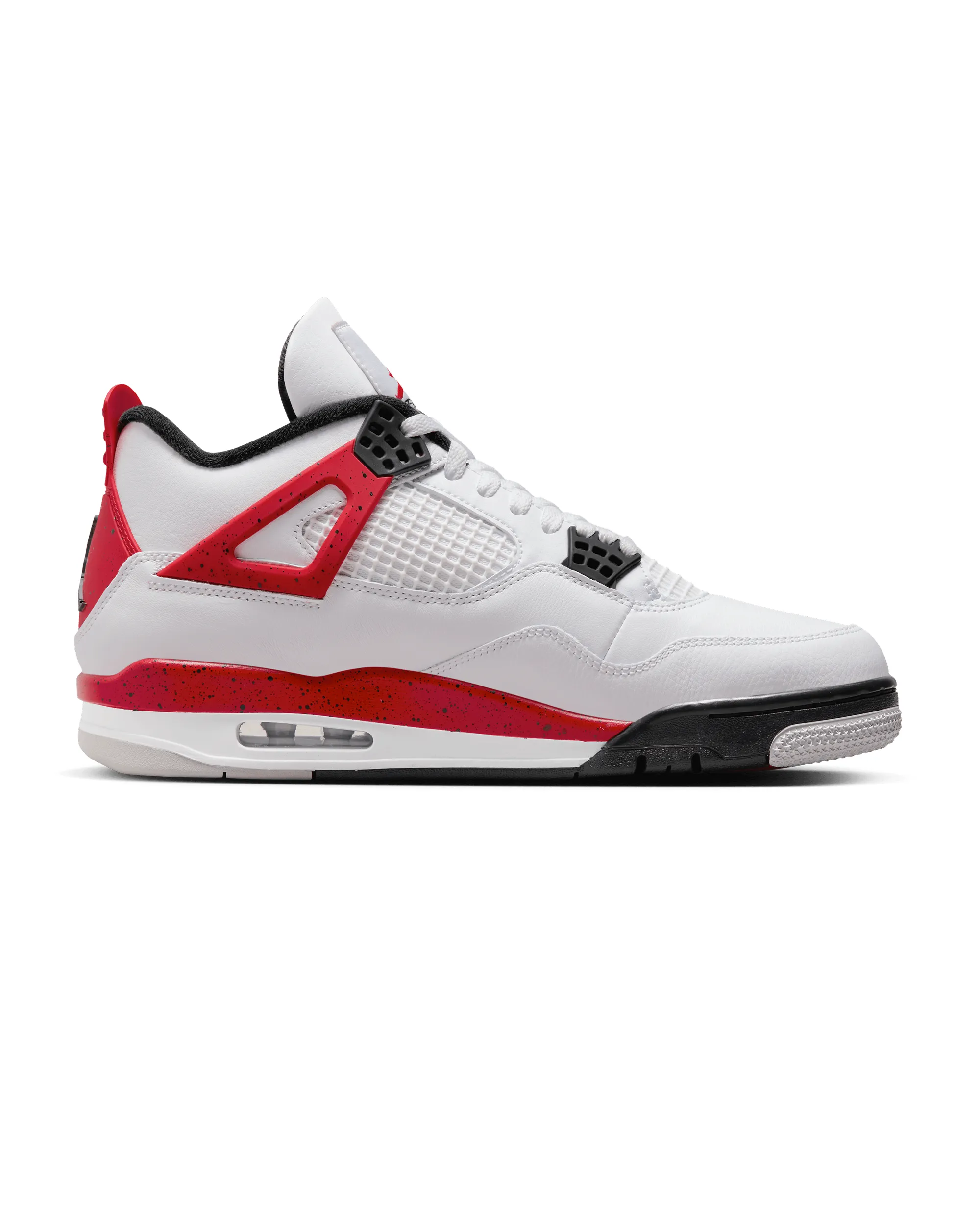 Air Jordan 4 Retro "Red Cement" - White / Fire Red / Black