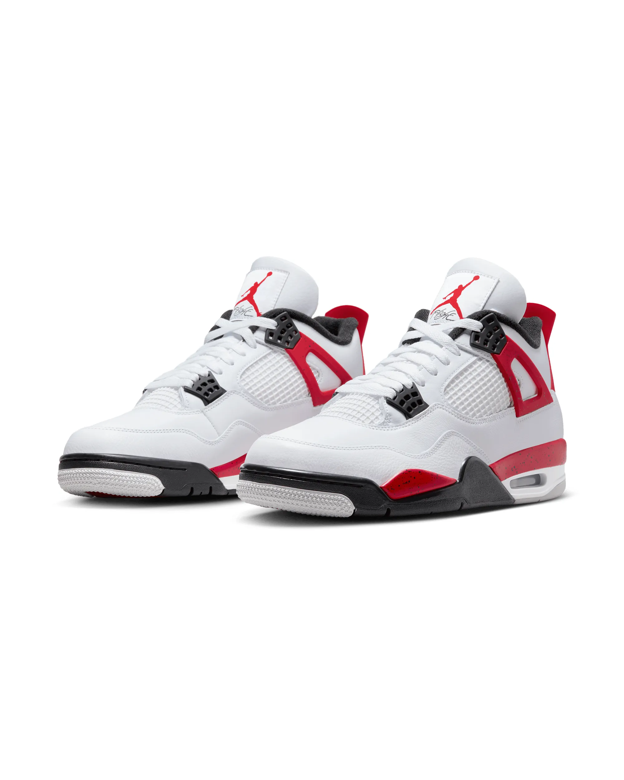 Air Jordan 4 Retro "Red Cement" - White / Fire Red / Black