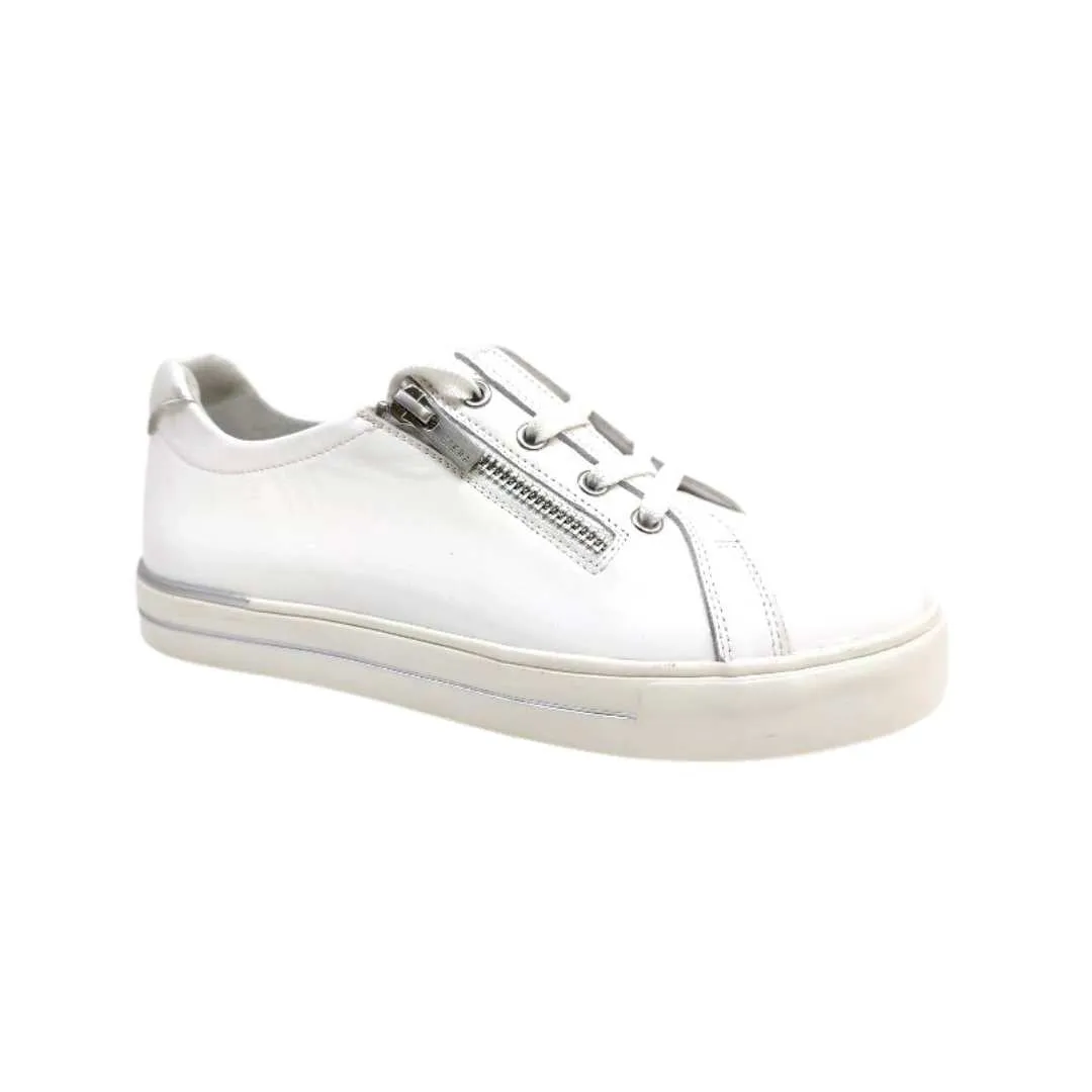 AUDRY - WHITE/WHITE PATENT