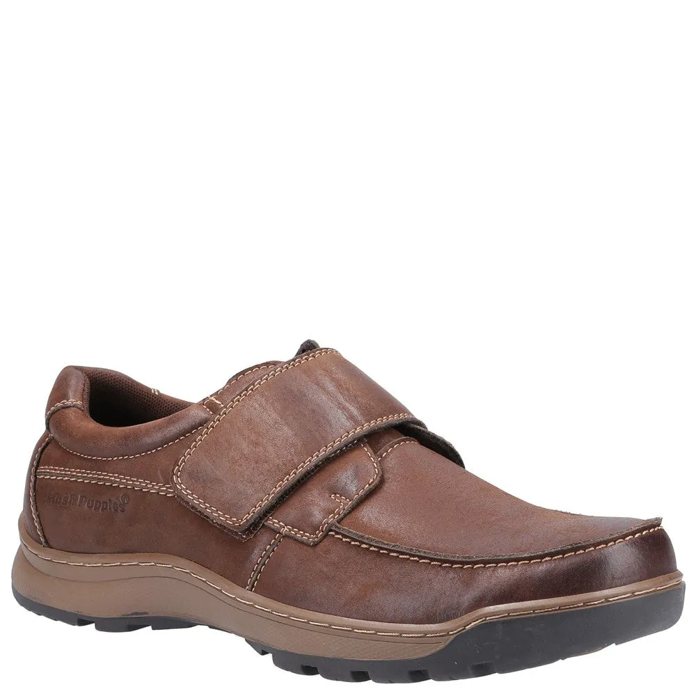 Brown Casper Touch Fastening Shoes