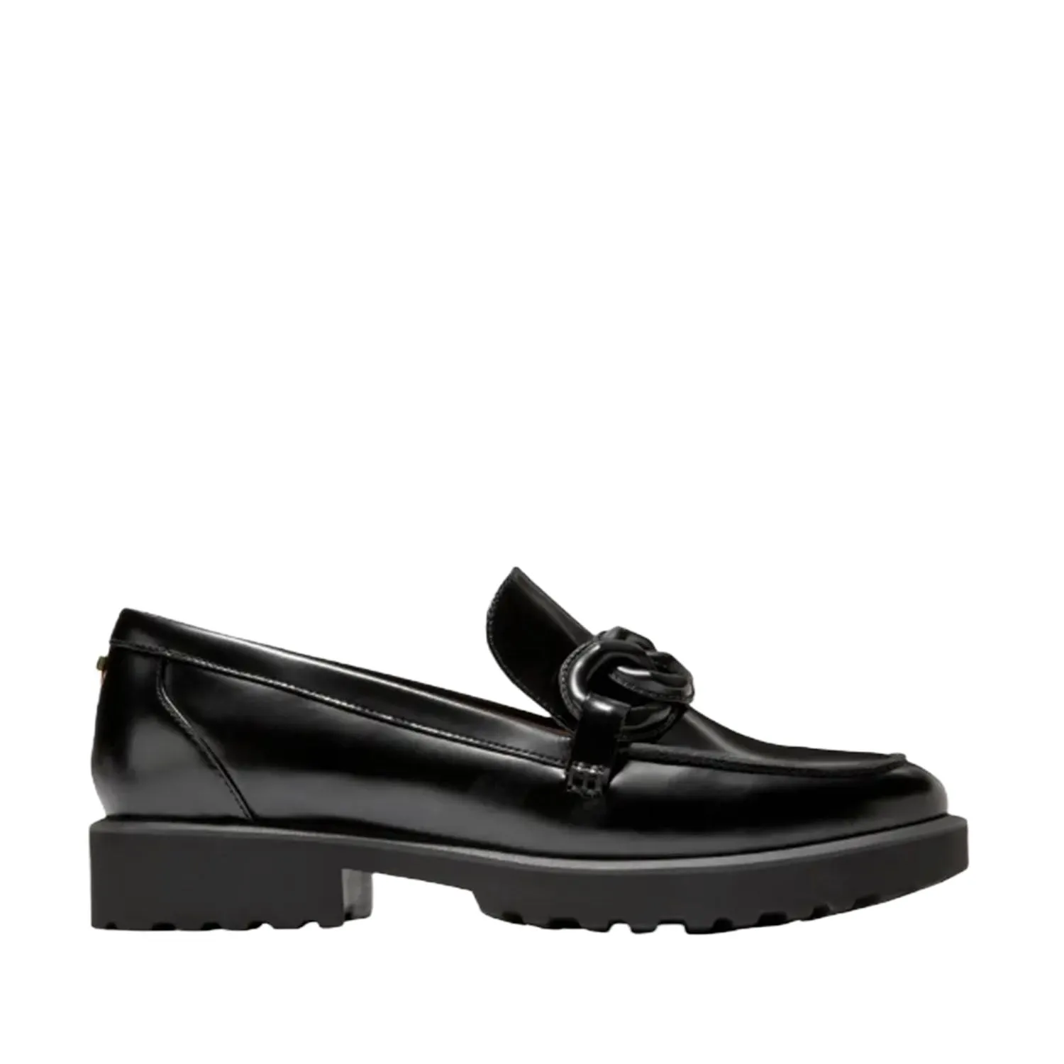 Cole Haan Women's Geneva Chain Loafer in Black