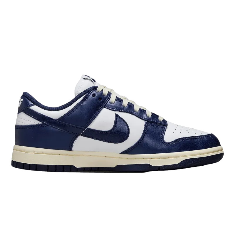 Dunk Low Midnight Navy and White