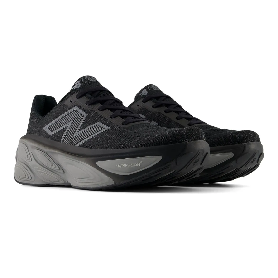 New Balance Fresh Foam X More v5 - Black with Linen Accents