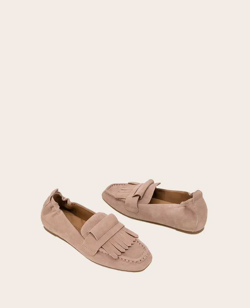 GENTLE SOULS - Scotty Tassel Suede Loafer