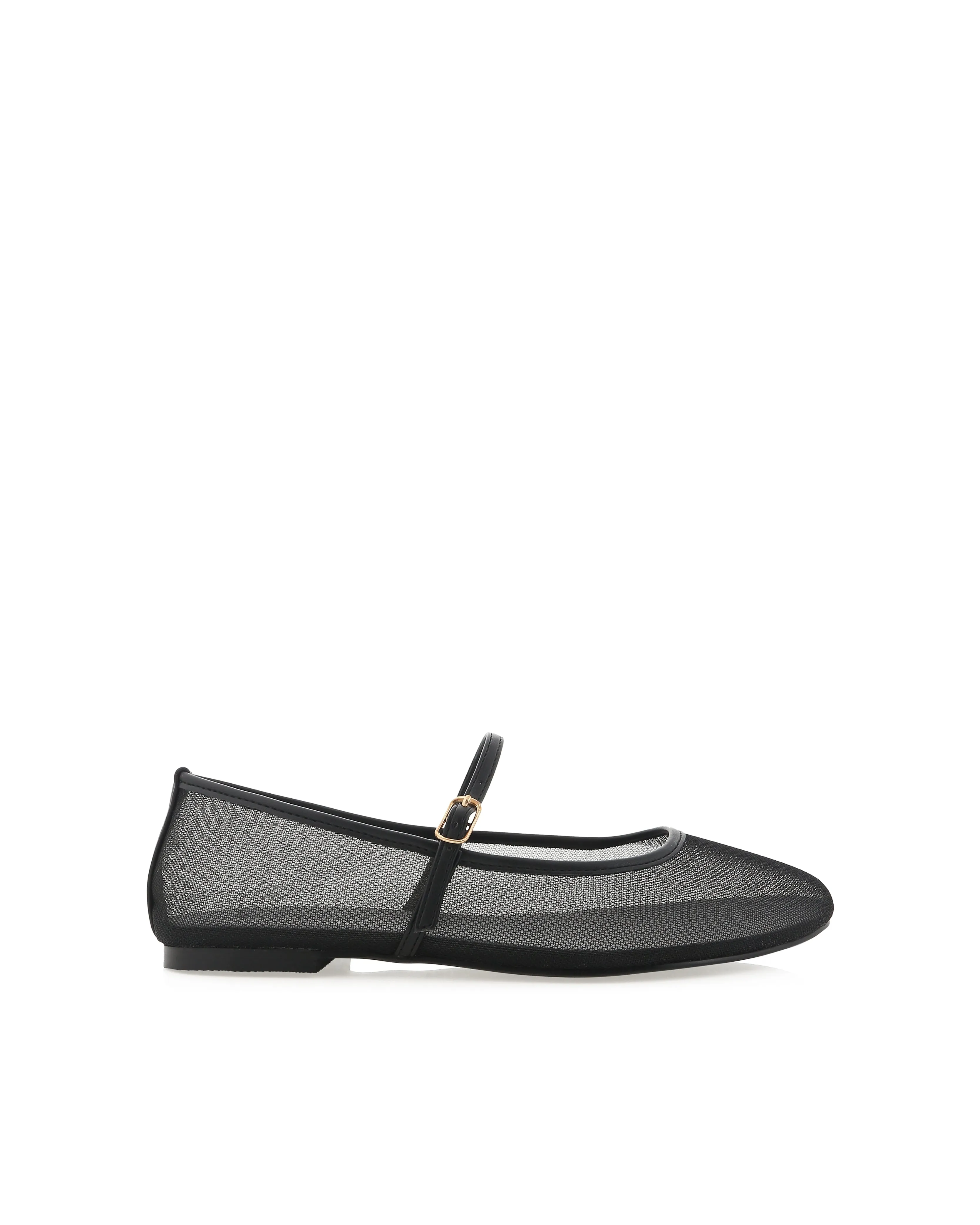 Gilda Flat (Black Mesh)