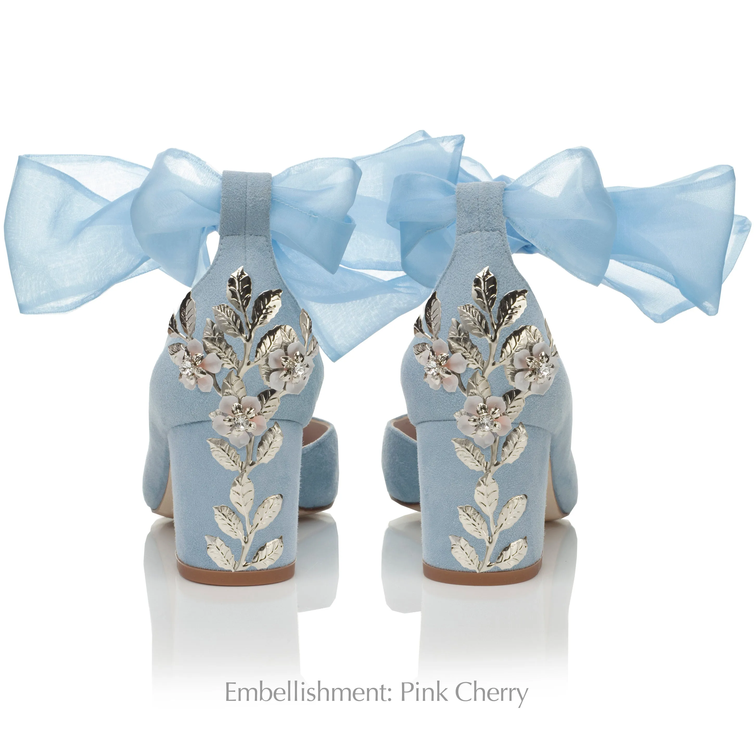 Hetty Mid Blue Organza Wide