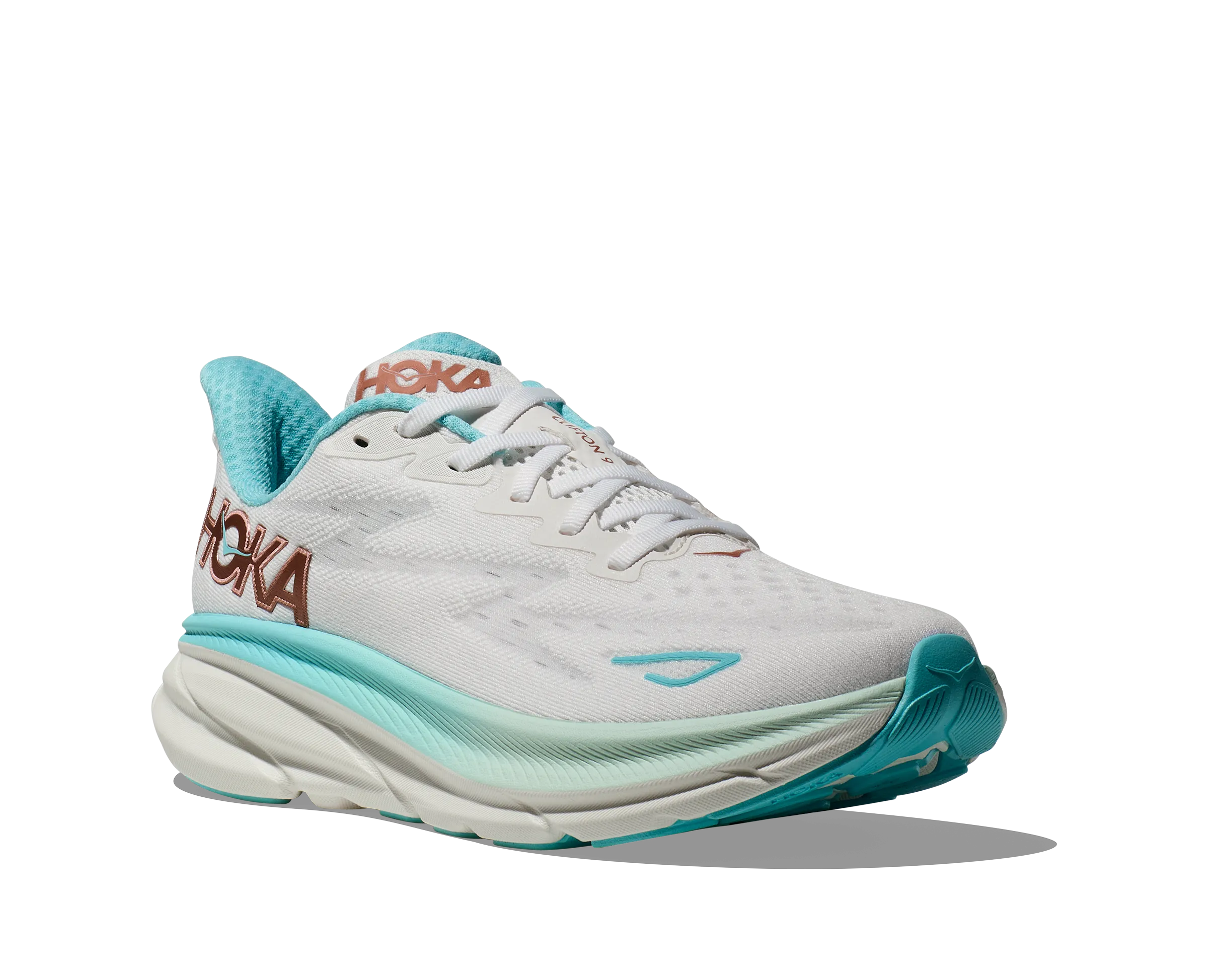 Hoka Clifton 9 Frost Rose Gold Women's