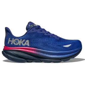 Hoka Clifton 9 Gore-Tex Womens Shoes - Dazzling Blue/Evening Sky