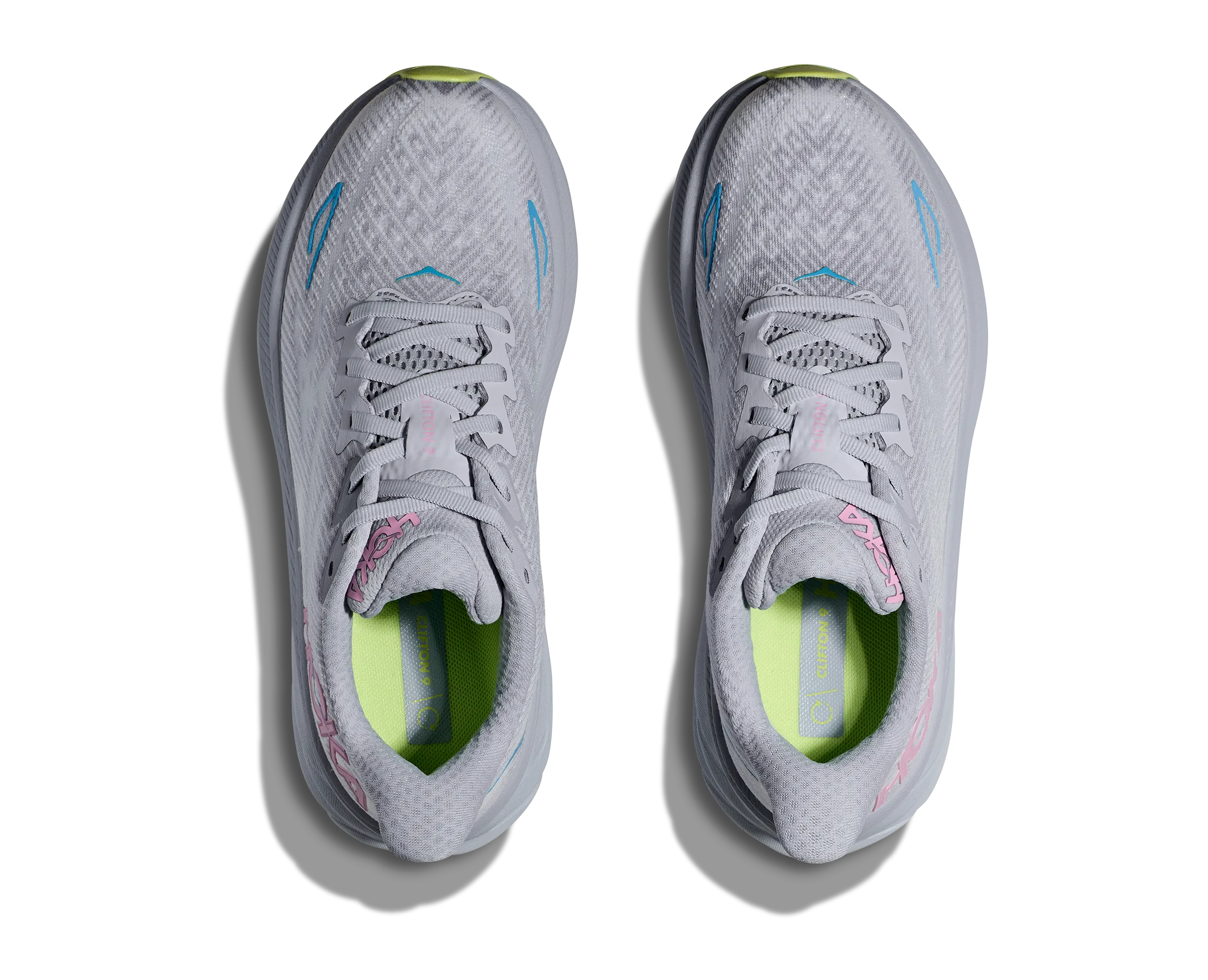 Hoka | Clifton 9 | Gull / Sea Ice | Dames