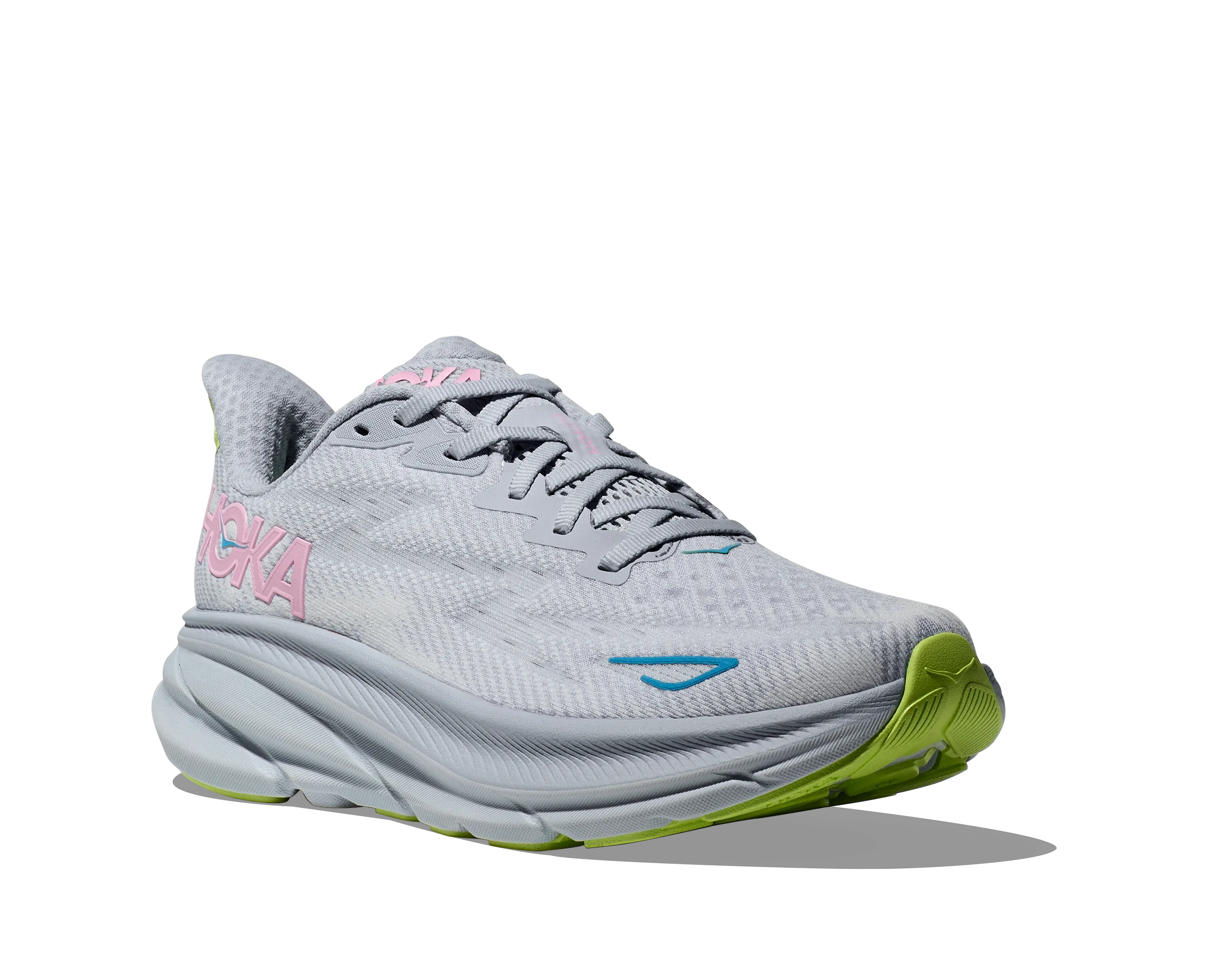 Hoka | Clifton 9 | Gull / Sea Ice | Dames