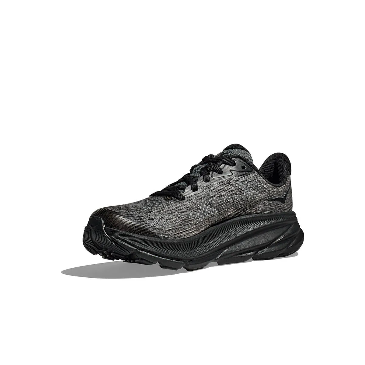 Hoka Clifton 9 Junior | Black / Carbon Black