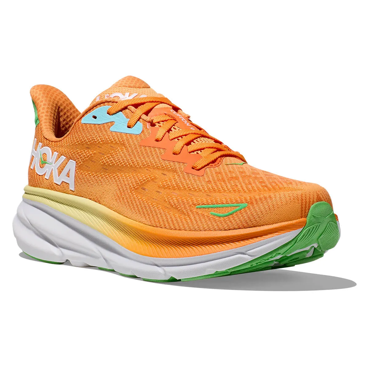 Hoka Clifton 9 Mens | Solar Flare / Sherbet