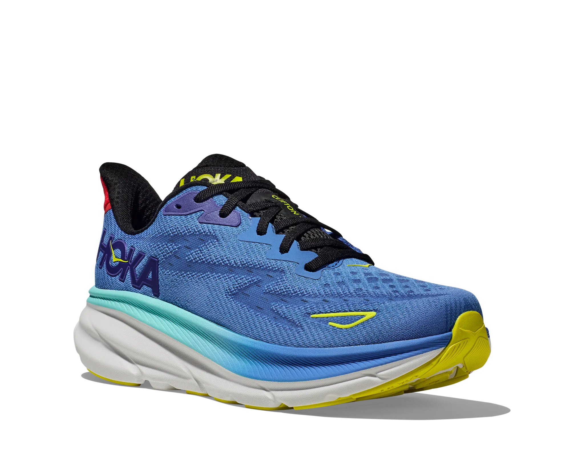 Hoka | Clifton 9 | Virtual Blue / Cerise | Heren