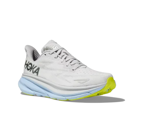 Hoka Clifton 9 WIDE Nimbus Cloud Ice White Women's