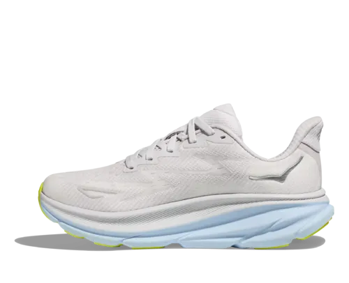 Hoka Clifton 9 WIDE Nimbus Cloud Ice White Women's