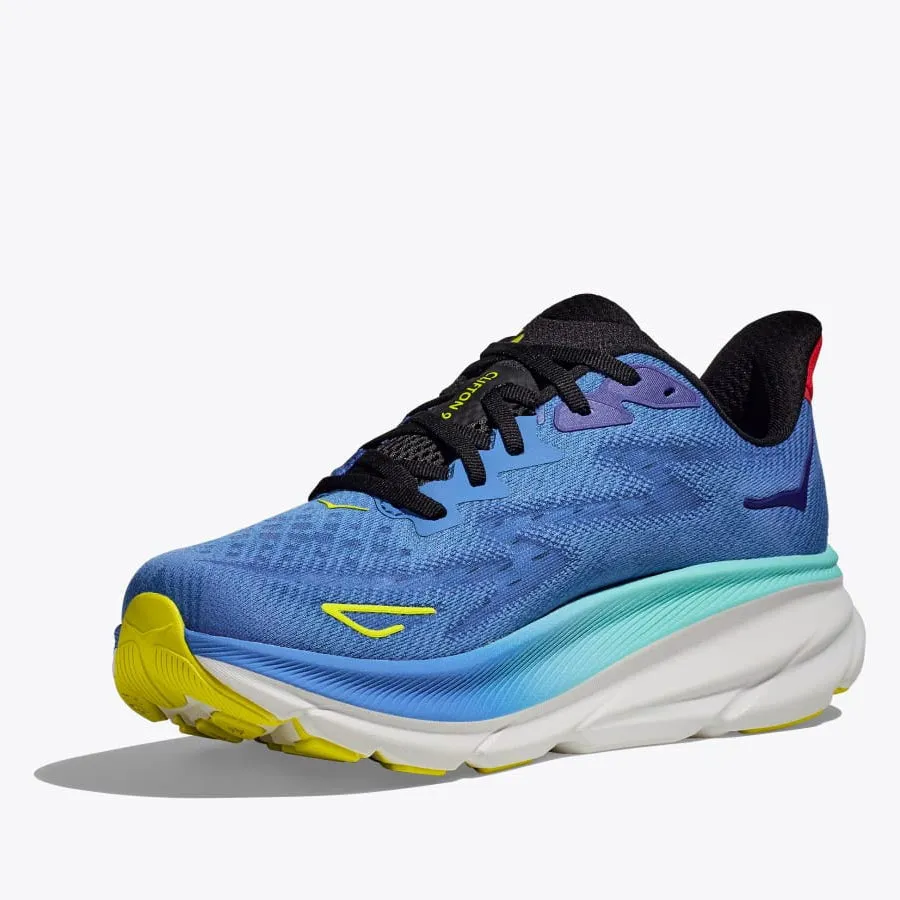 Hoka One One Clifton 9 Running Shoe - Virtual Blue / Cerise