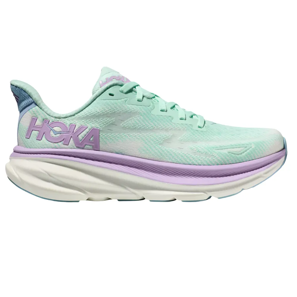 Hoka Women's Clifton 9 Sunlit Ocean / Lilac Mist