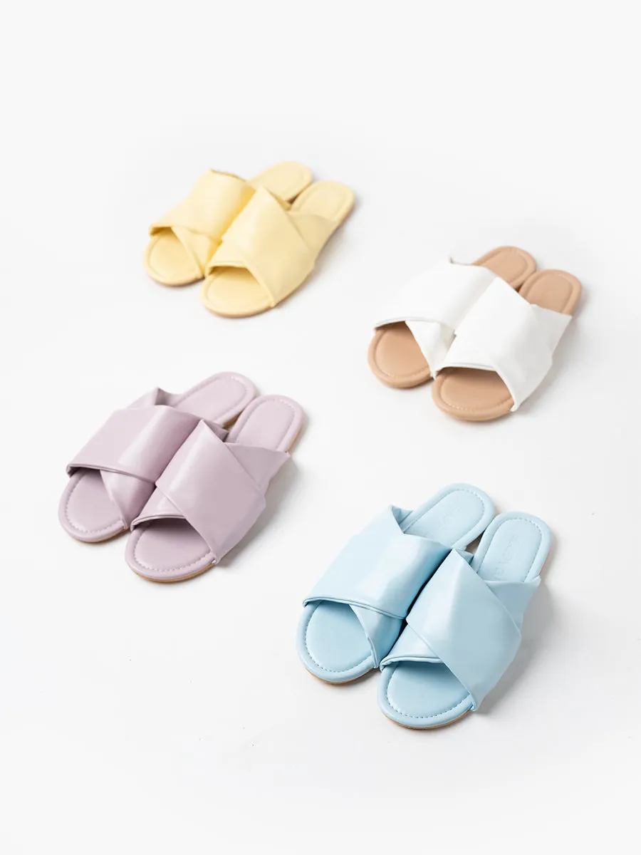 Icy Sky Cross Sandals