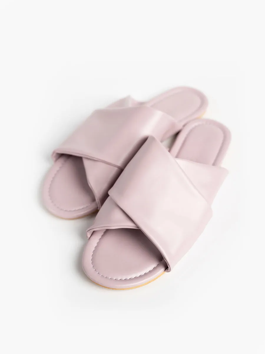 Icy Sky Cross Sandals