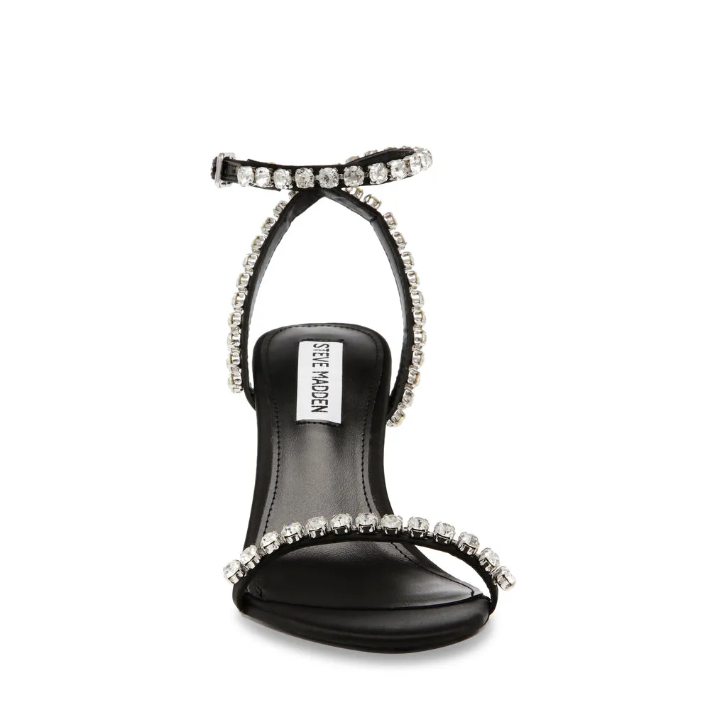 Jazzy Belle Sandal BLACK SATIN