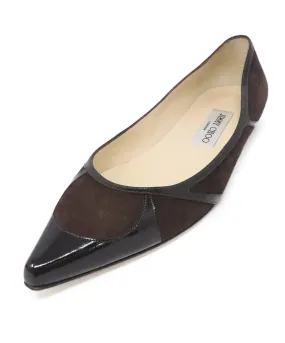 Jimmy Choo Brown Flats sz 8