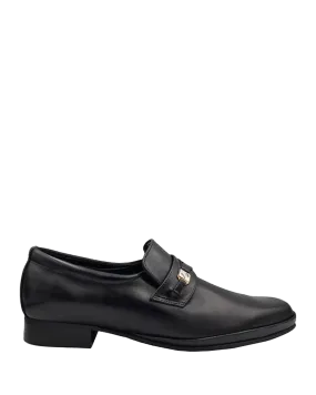 JOHN DRAKE Black Slip On