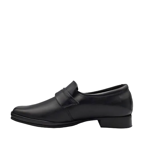 JOHN DRAKE Black Slip On