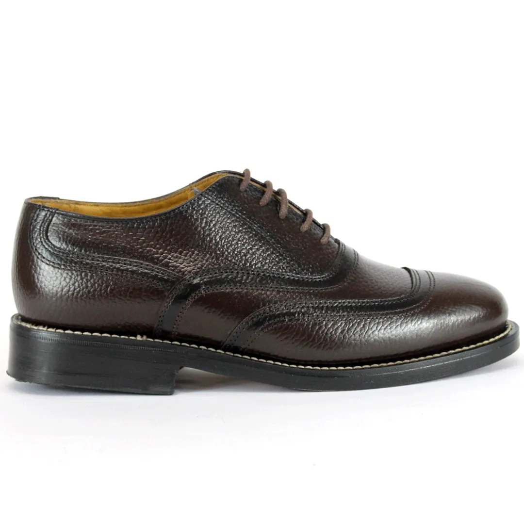 Johnston & Murphy Choc Semi Brogue