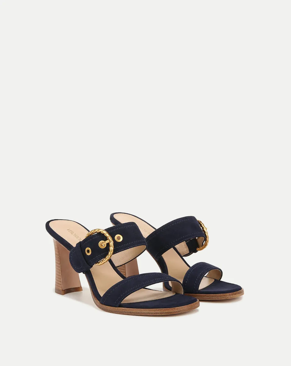 Margaux Suede Buckle Sandal