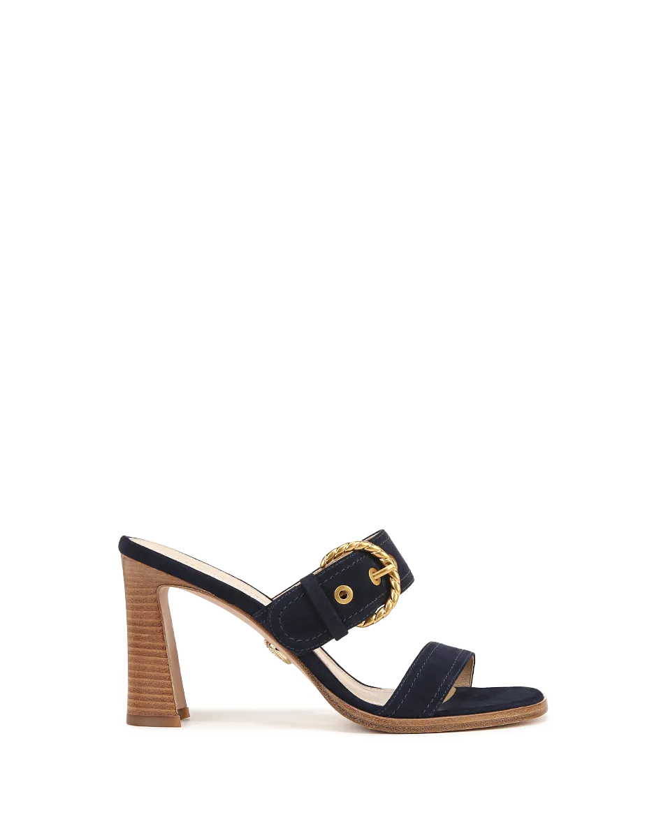 Margaux Suede Buckle Sandal