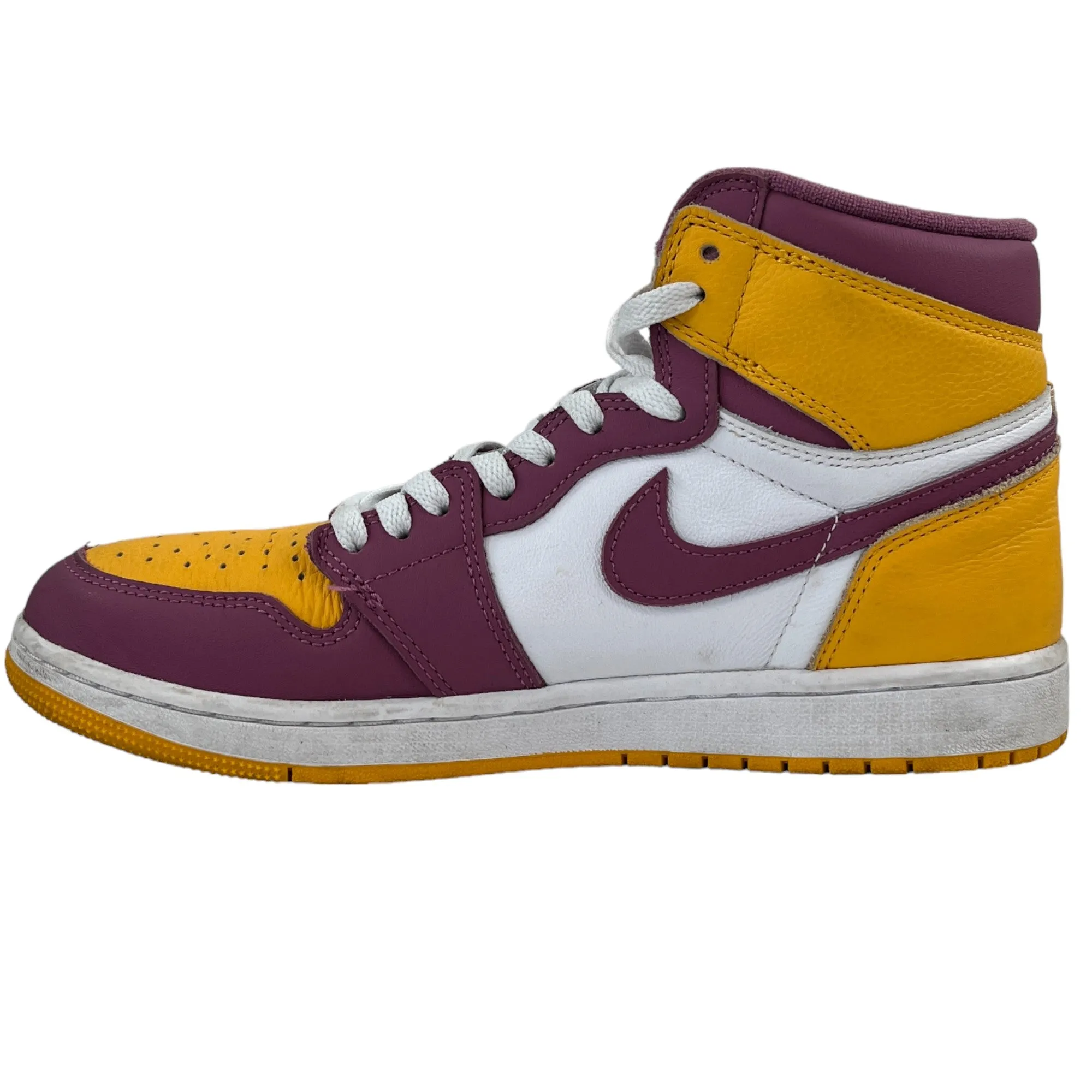 Men's Air Jordan 1 Retro Og Brotherhood High Trainers Purple Size EU 42.5 / UK 8.5