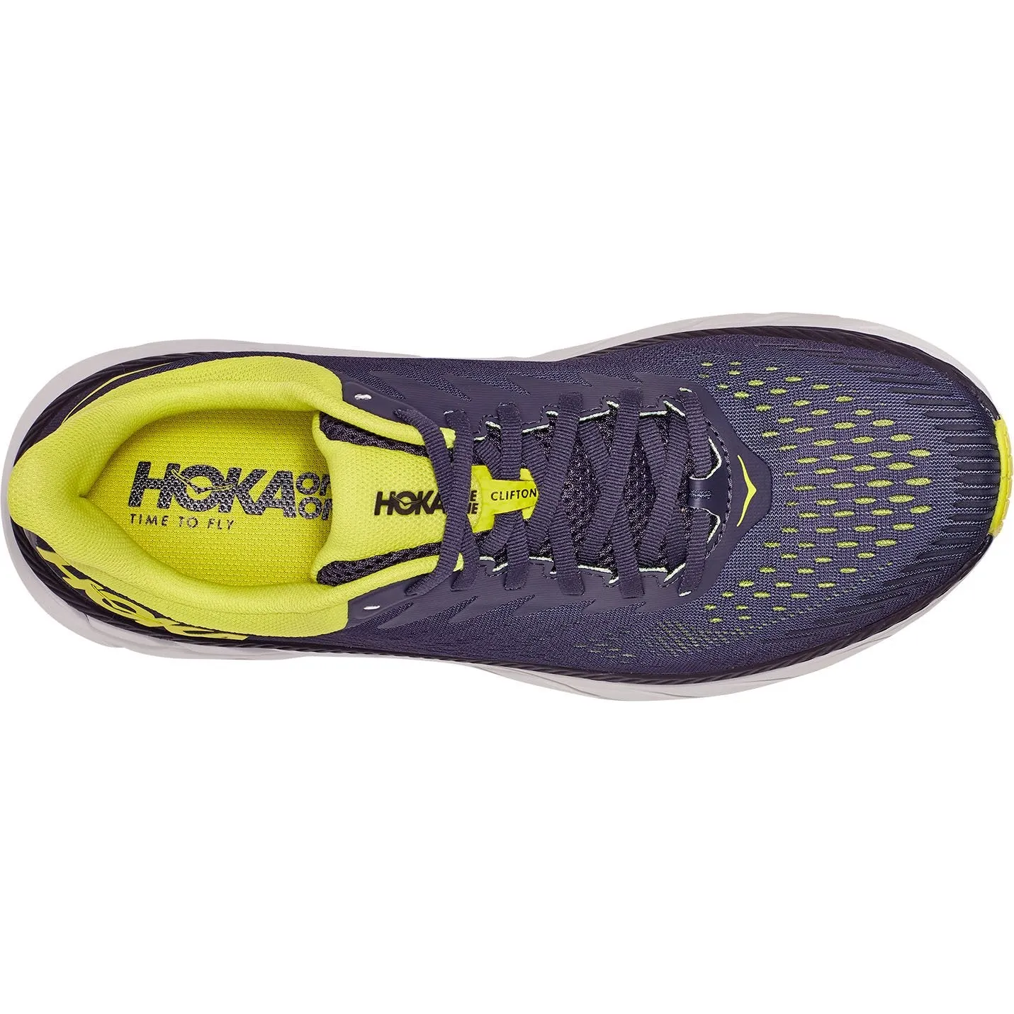 Mens Hoka One One Clifton 7 Performance Running Shoes - Lightweight, Cushioned, and Breathable