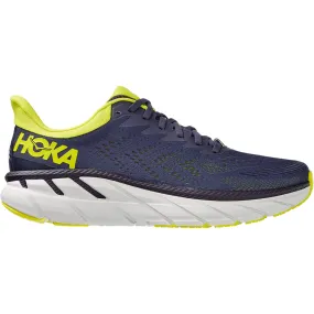 Mens Hoka One One Clifton 7 Performance Running Shoes - Lightweight, Cushioned, and Breathable