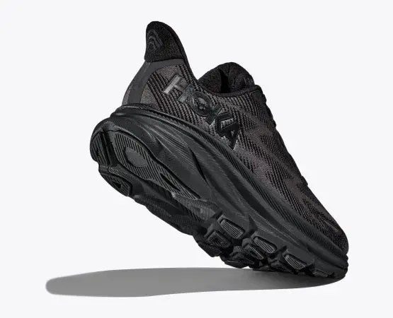 Men's Hoka Clifton 9 (Black/Black)