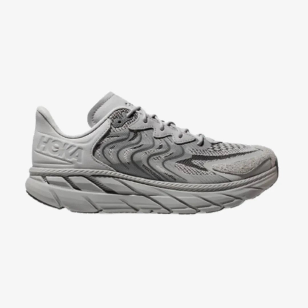 mens hoka clifton ls (stardust/galactic grey)