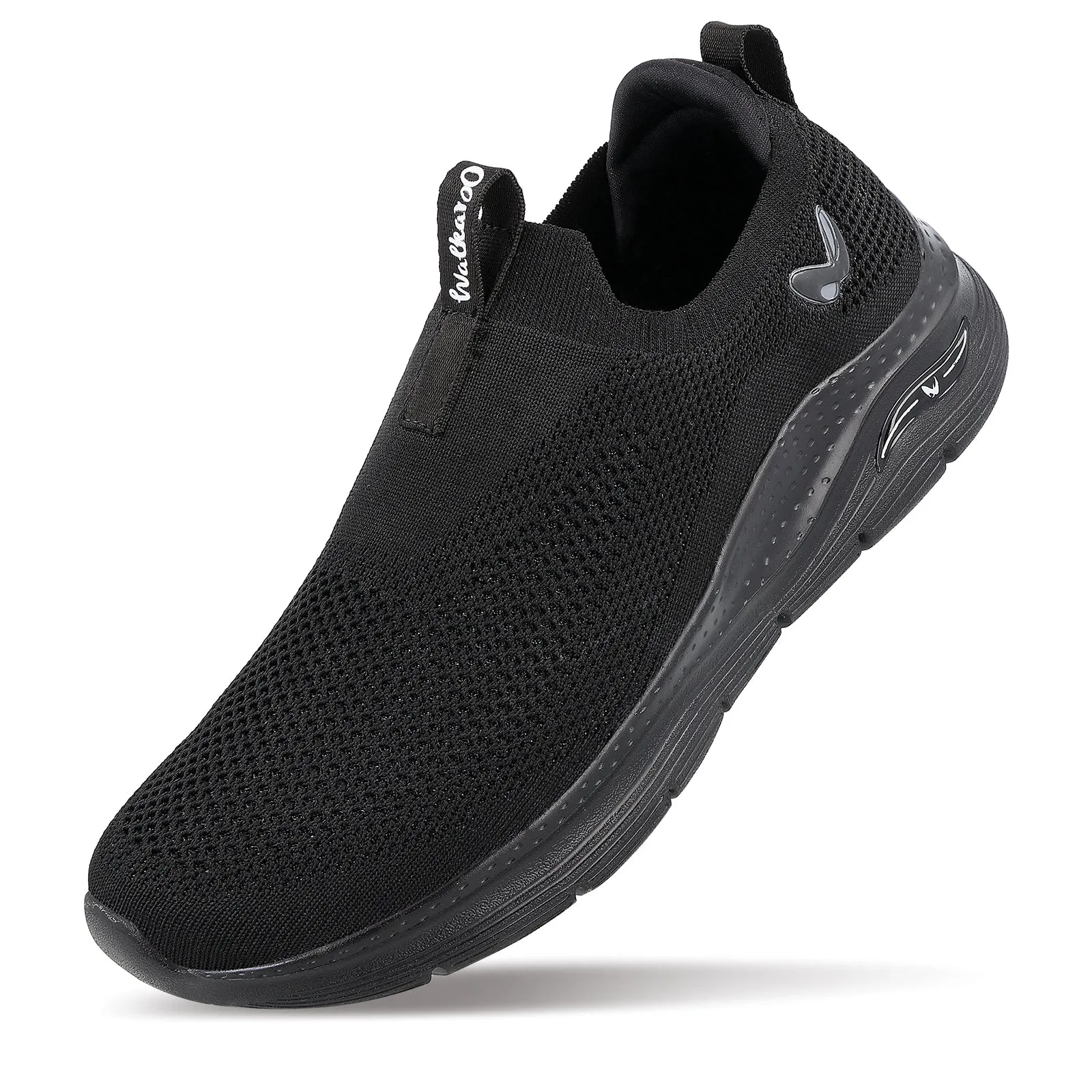 Men's Slip-on Walking Shoe - WS9571 Black Black