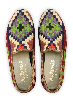 Men's Sumak Kilim Loafers - Size 10