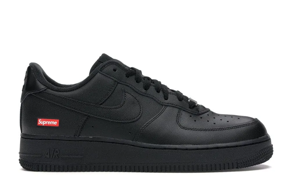 Nike Air Force 1 Low Supreme Black Men's