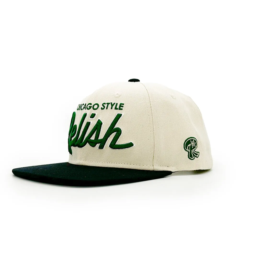 Relish Vintage Sports Script - Irish Green/Cream/Black