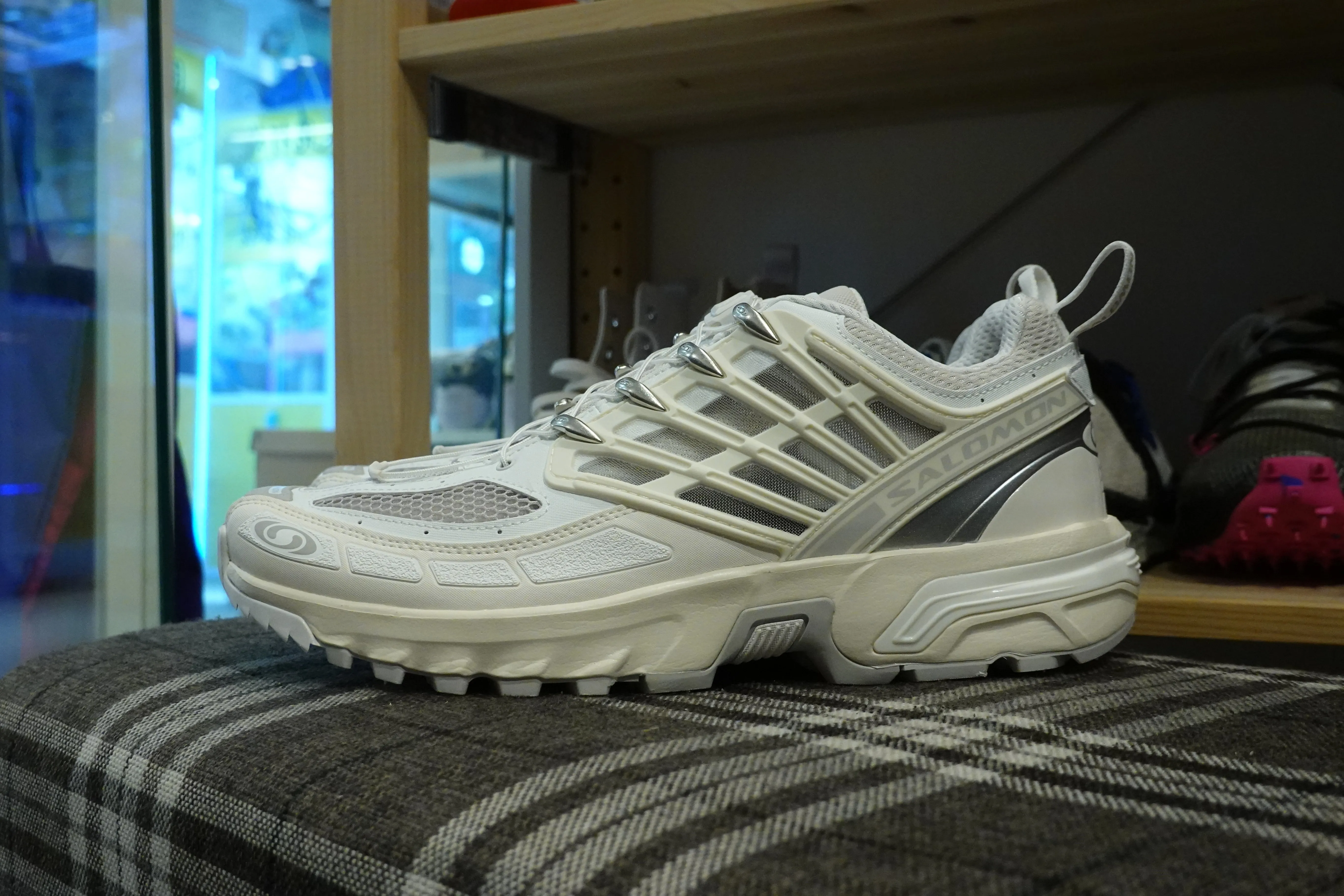 Salomon Lab ACS Pro Advanced - White/Vanilla Ice/Lunar Rock