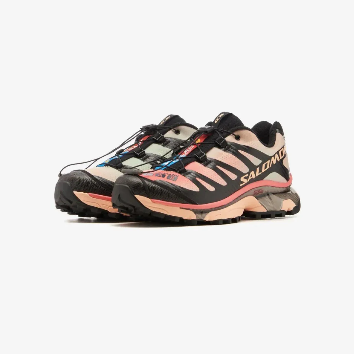 Salomon Lab XT-4 OG Aurora Borealis - Black/Prairie Sunset/Sugar Coral