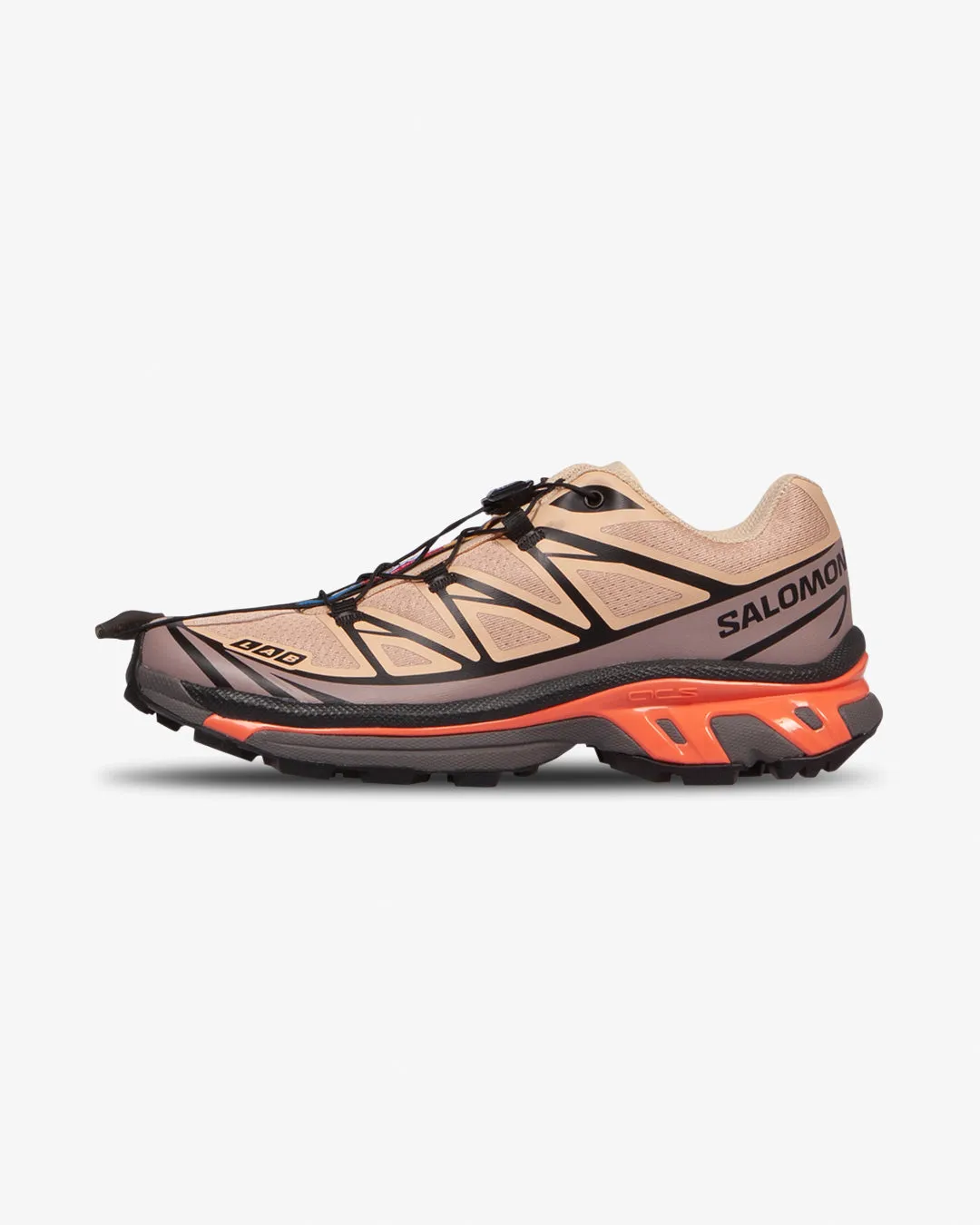 Salomon XT-6 Hazelnut Quail Living Coral