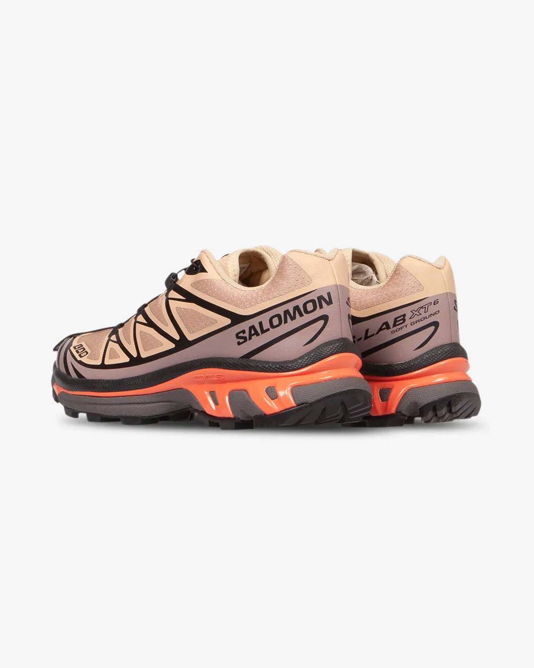 Salomon XT-6 Hazelnut Quail Living Coral