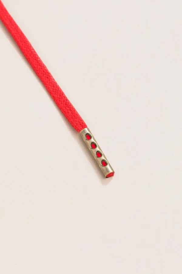 Testarossa | 4 mm Round Waxed Shoelaces