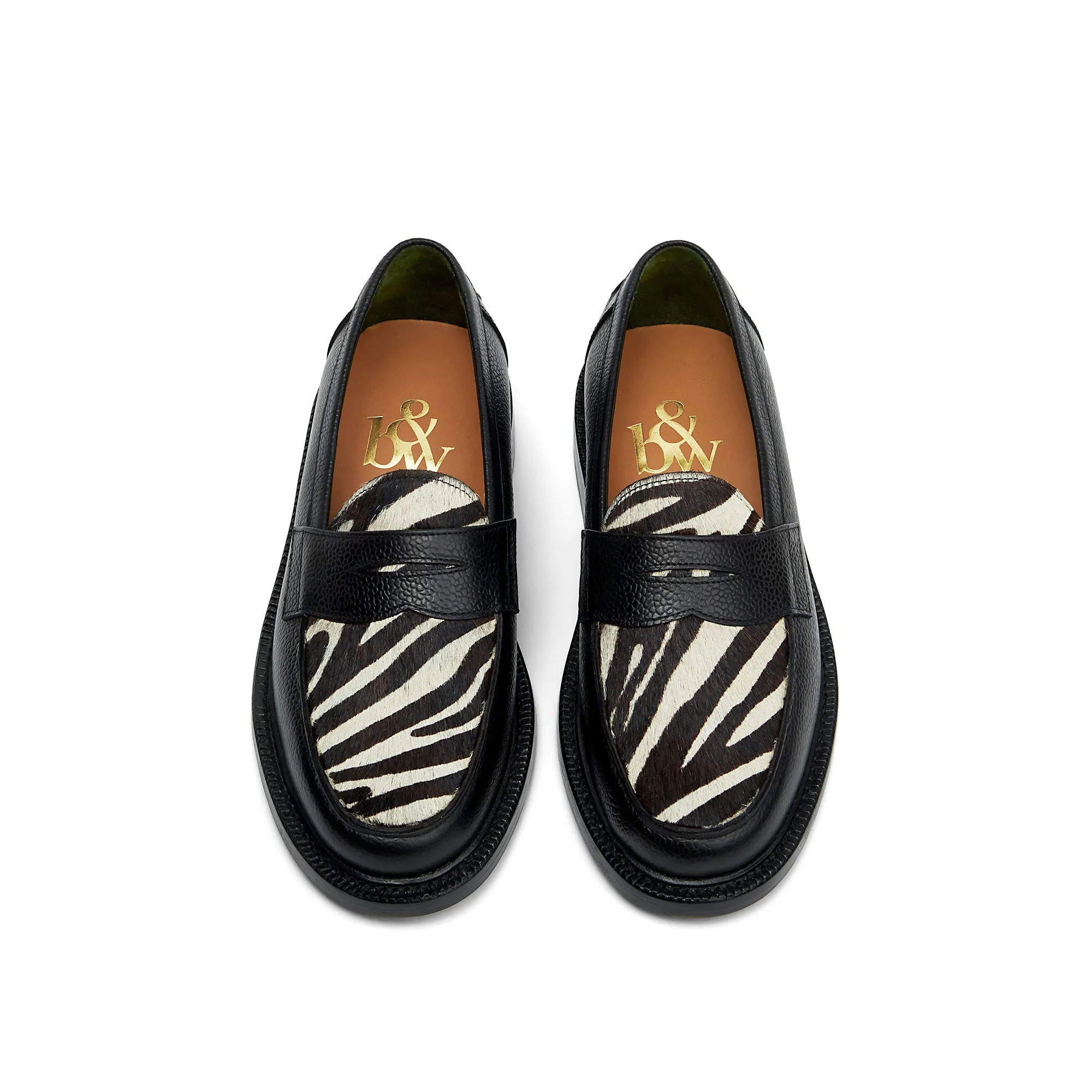 The Ellis Penny Loafer, Zebra