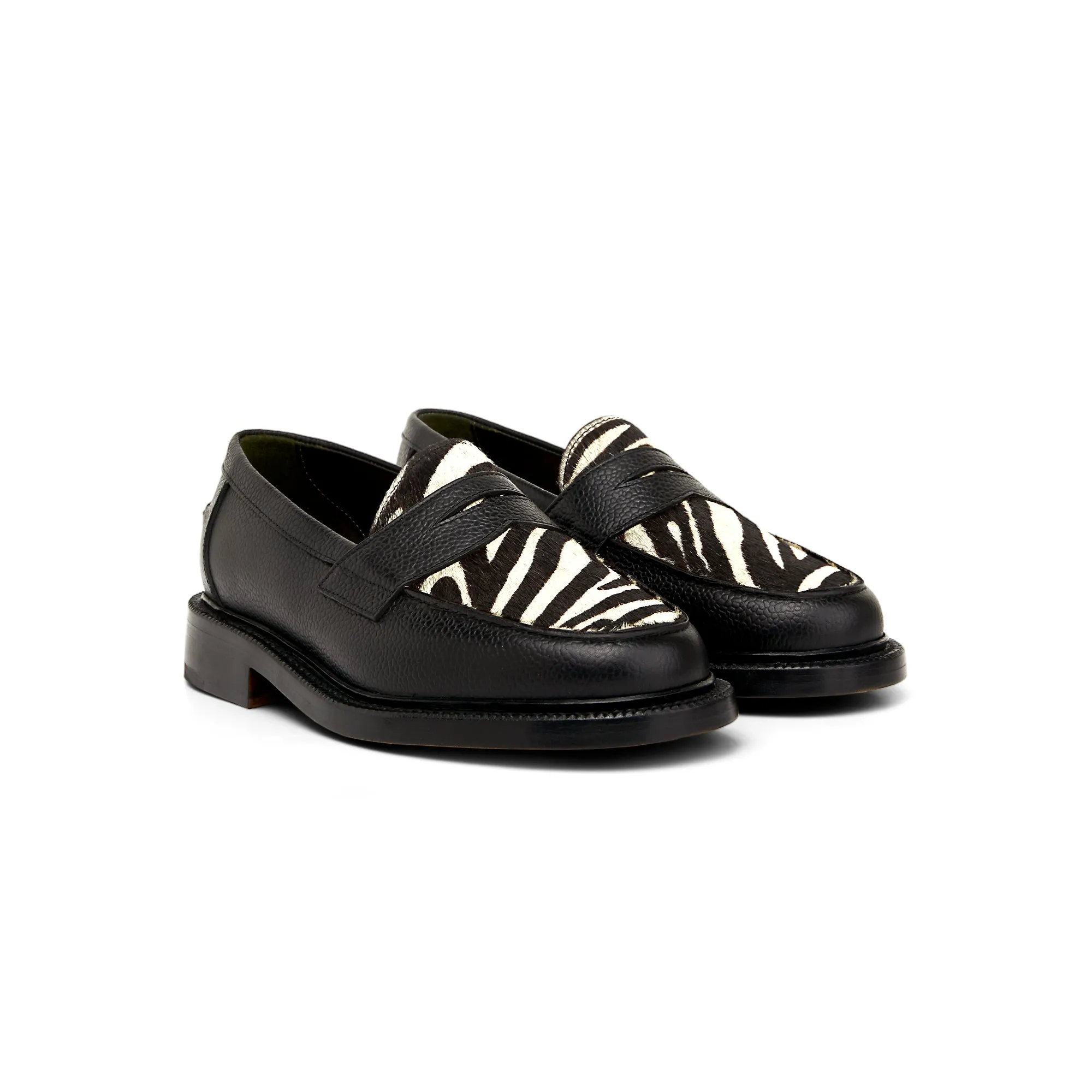 The Ellis Penny Loafer, Zebra